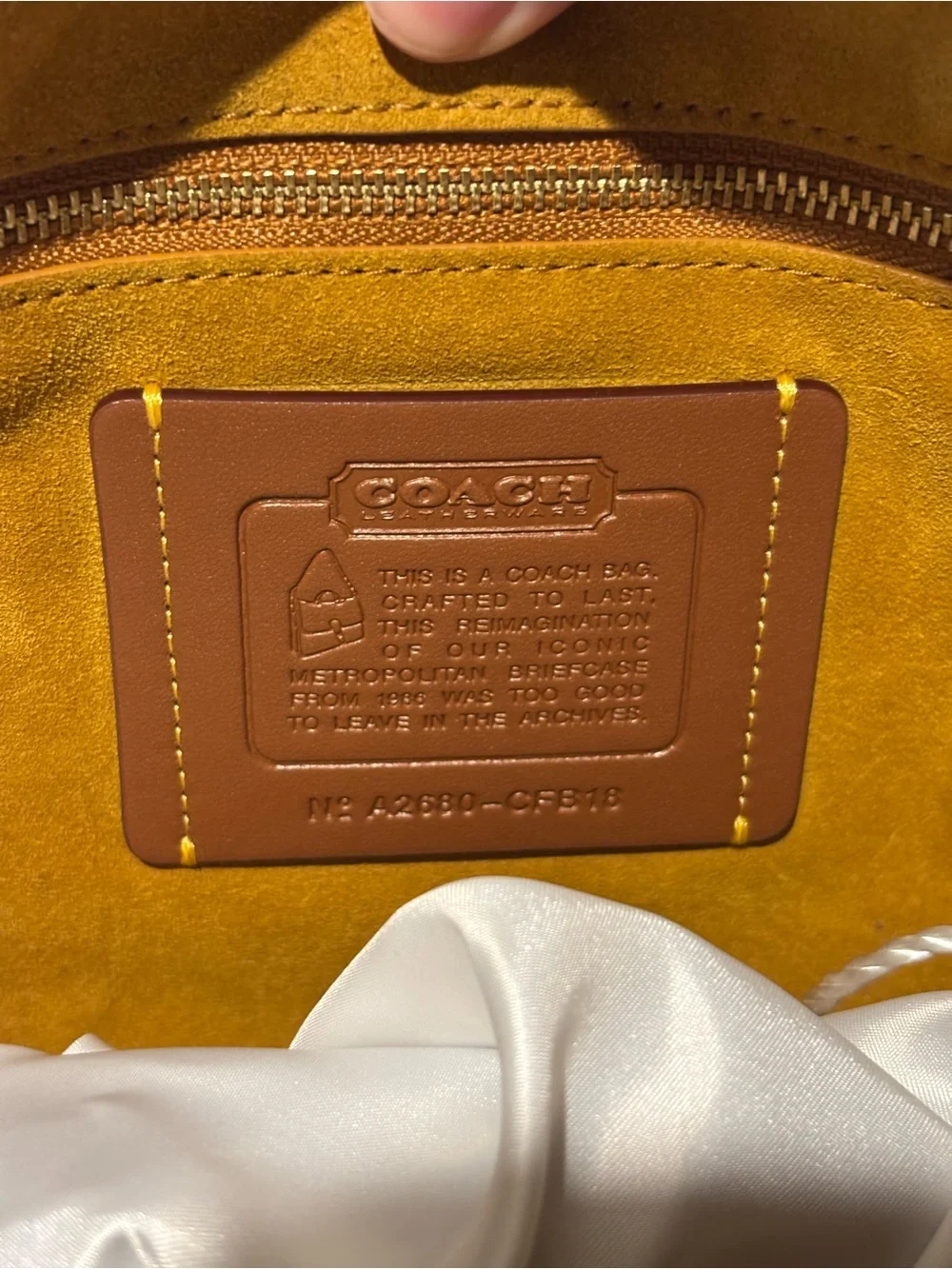 Coach Metropolitan Messenger Bag - Picture 12 of 12